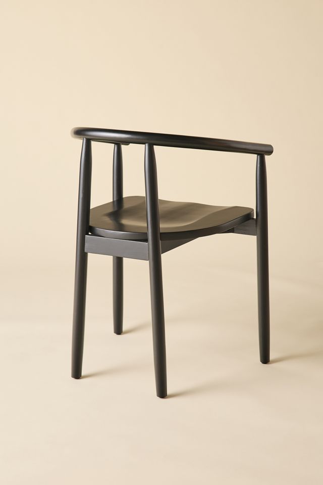 Juno Curving Wood Dining Chair #5