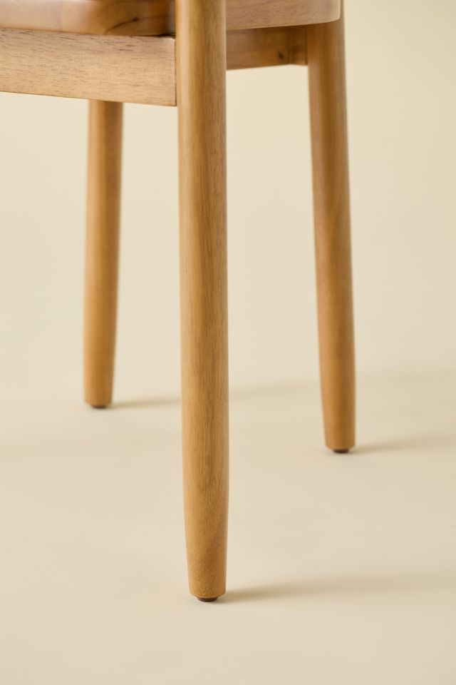 Juno Curving Wood Dining Chair #3