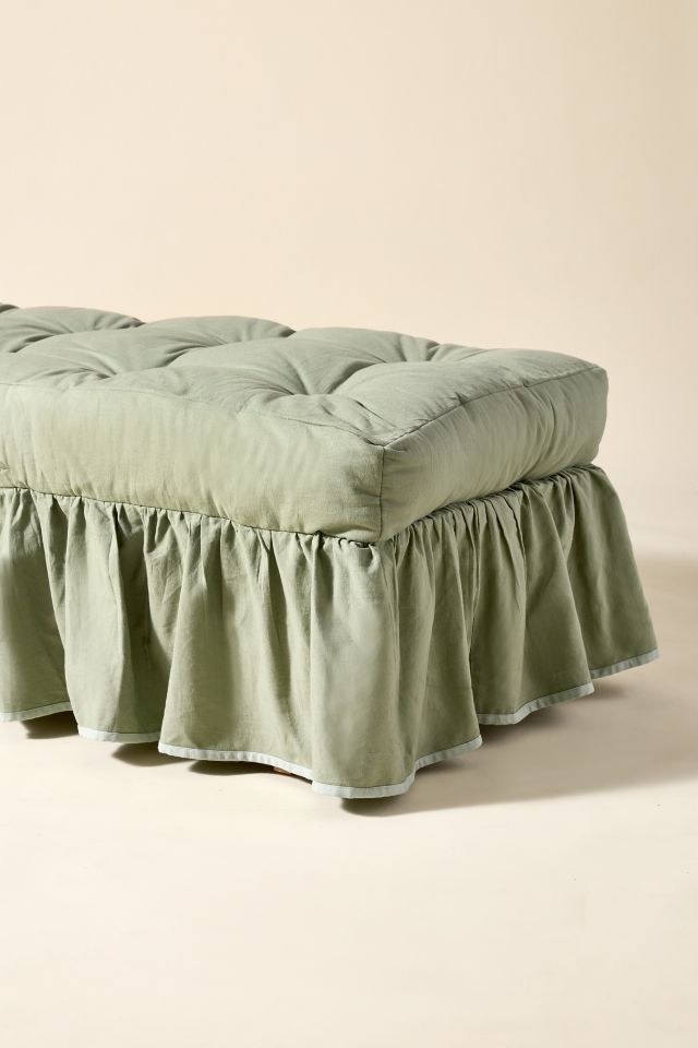 Cleo Ruffle Skirt Rohini Daybed Cushion #2