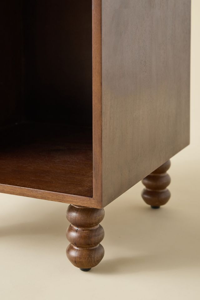 Clara Wood Storage Nightstand #3