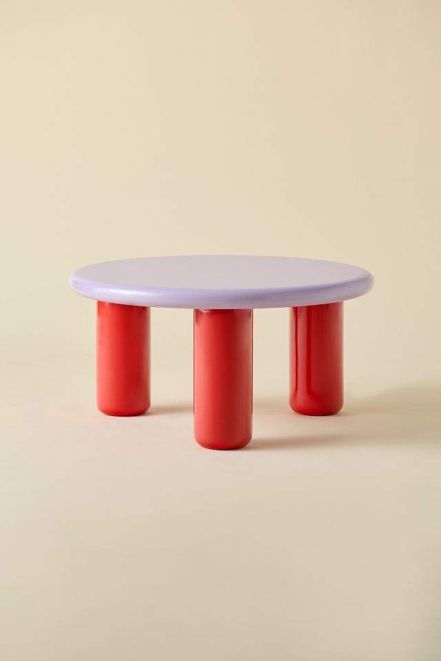 Malo Round Wood Coffee Table #1