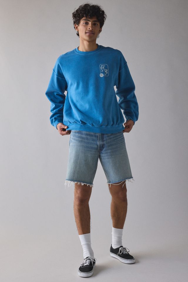 Kyoto Koi Fish Graphic Crew Neck Sweatshirt #1