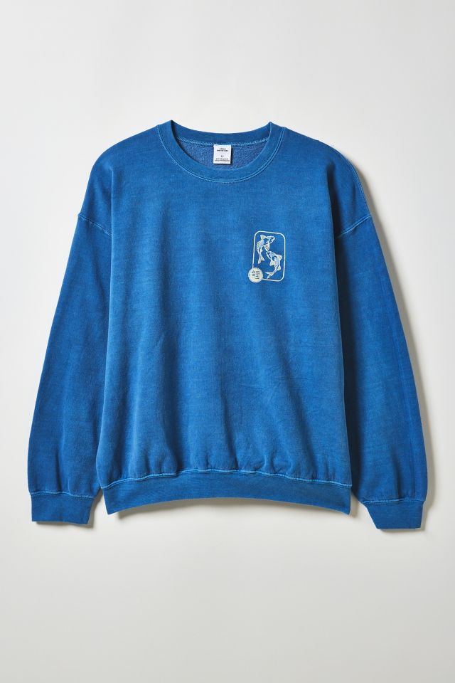 Kyoto Koi Fish Graphic Crew Neck Sweatshirt #2