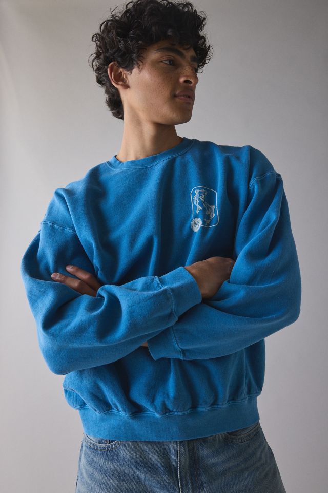 Kyoto Koi Fish Graphic Crew Neck Sweatshirt #3