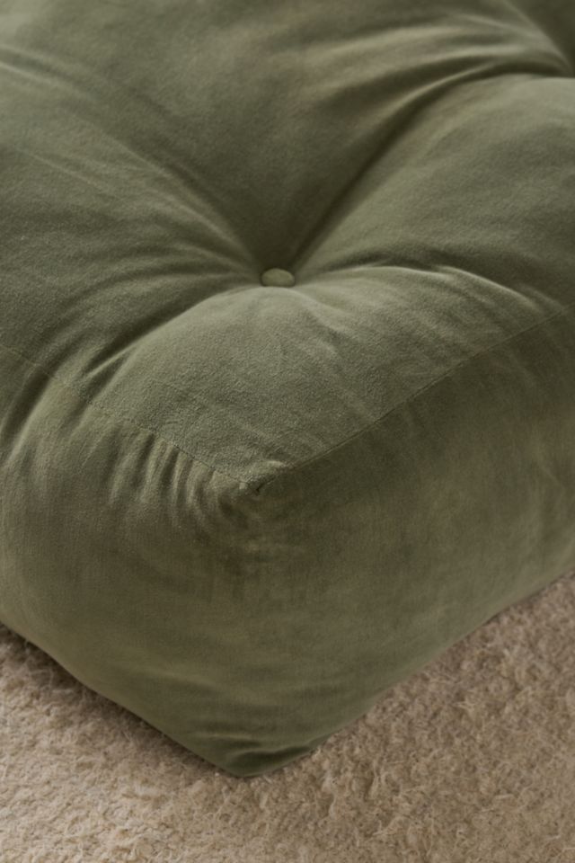 Finn Velvet Square Floor Pillow #2