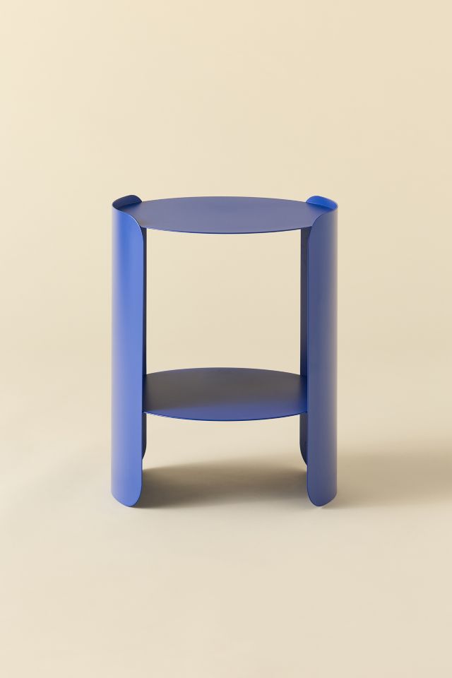 Ollie Round Storage Side Table