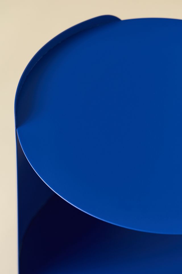 Ollie Round Storage Side Table