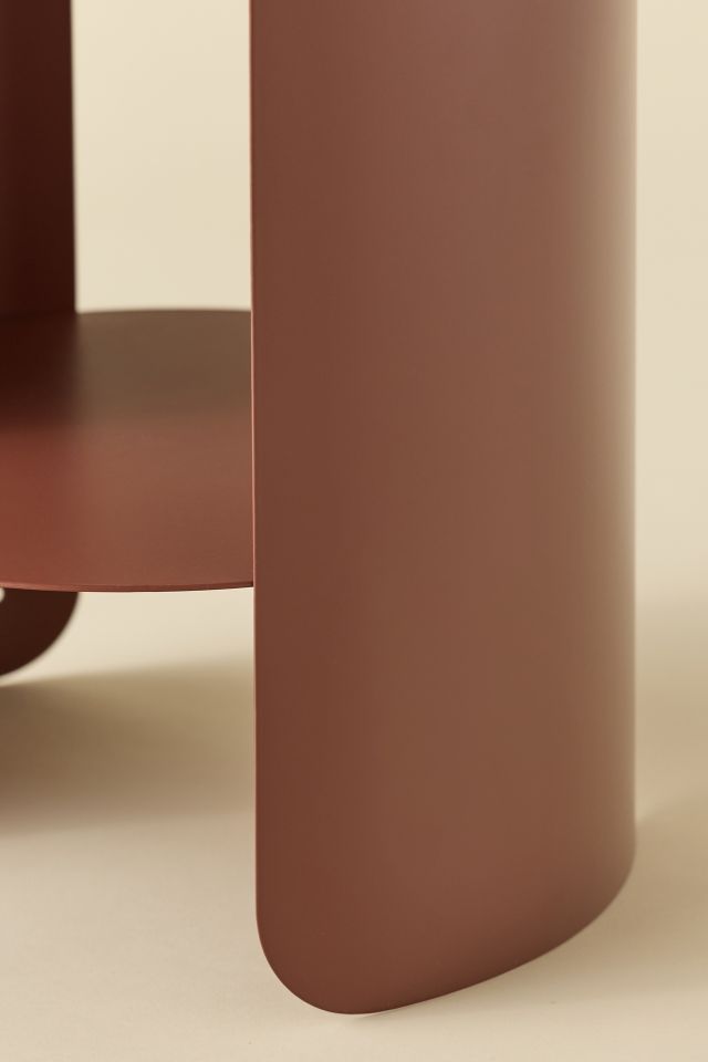Ollie Round Storage Side Table #2