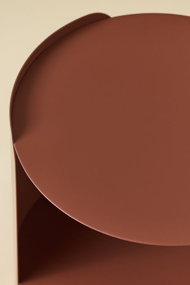 Ollie Round Storage Side Table #3