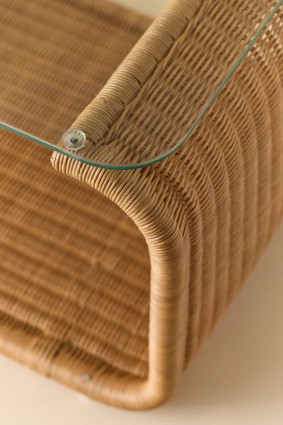 Evelyn Rattan Coffee Table
