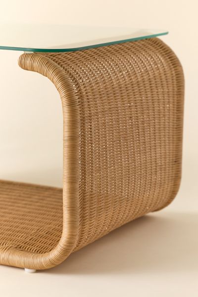 Evelyn Rattan Coffee Table