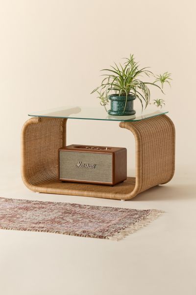 Evelyn Rattan Coffee Table