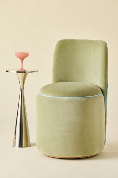 Jane Velvet Upholstered Vanity Chair
