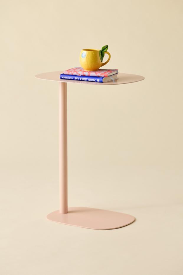 Metal C-Side Table