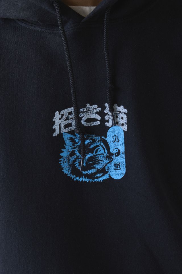 Wish Me Luck Cat Graphic Hoodie Sweatshirt #3