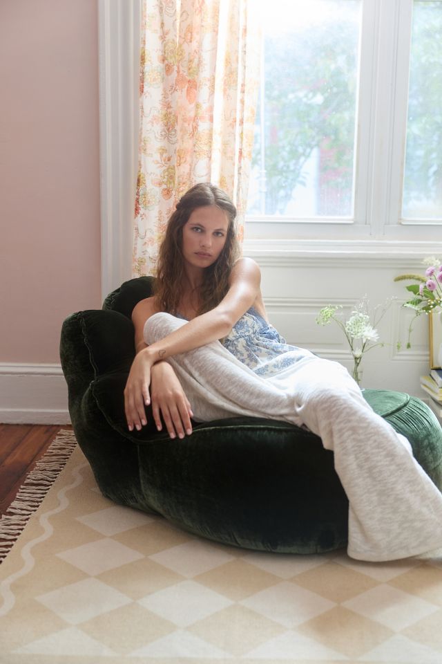 Scalloped Seashell Bean Bag Chair #1