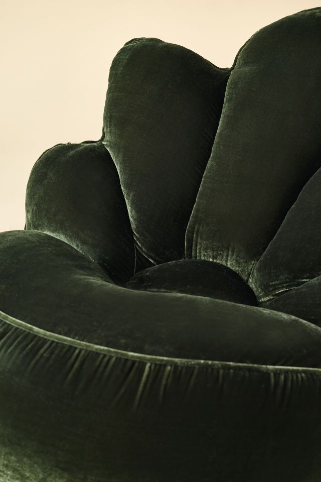 Scalloped Seashell Bean Bag Chair #3