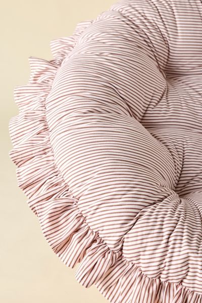 Ruffled Papasan Chair Cushion