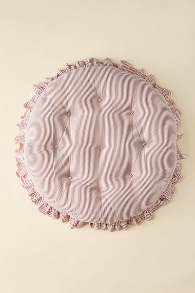 Ruffled Papasan Chair Cushion