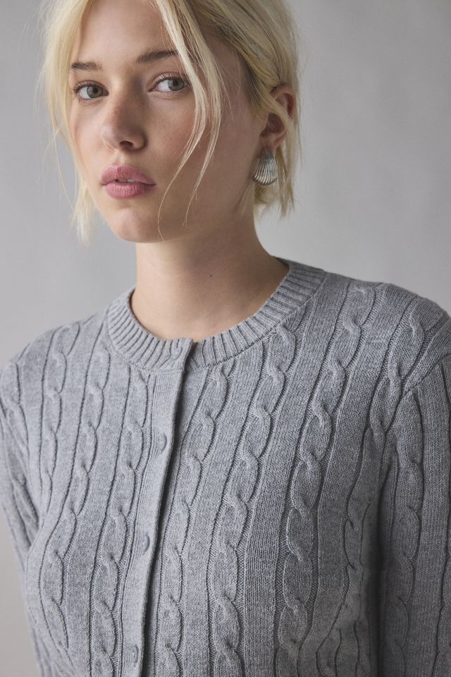 Kimchi Blue Rachel Cable Knit Cardigan #4