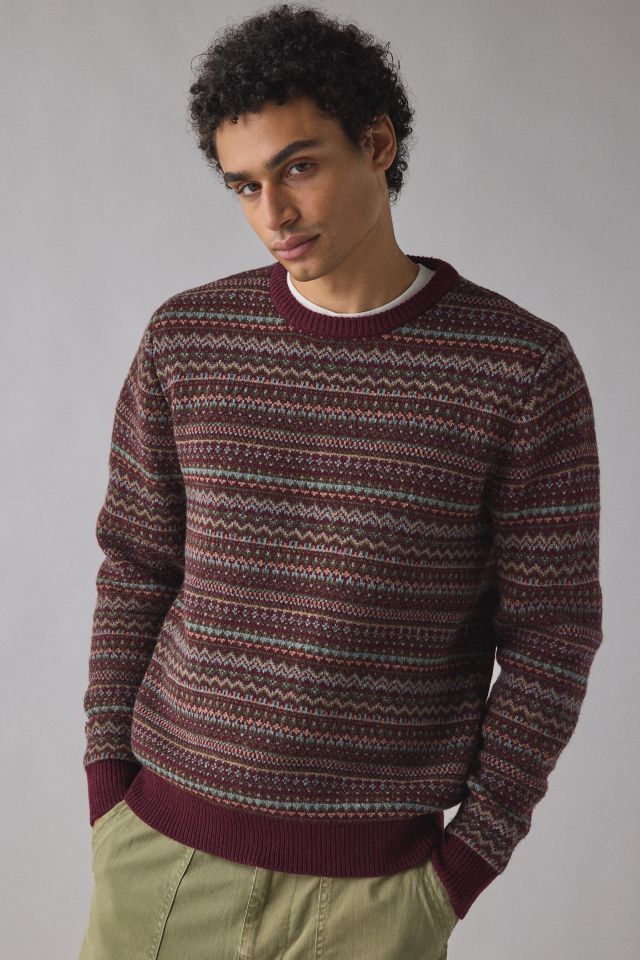 Schott Fairisle Crew Neck Sweater #2