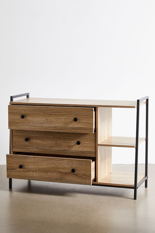 Kirby Shelf Accent 3-Drawer Dresser #2