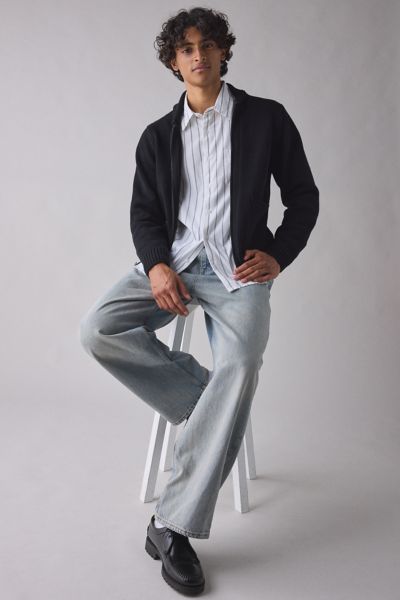 STUSSY ステューシー VERTICAL STRIPE CARDIGAN Stussy Vertical Stripe Cardigan | Urban Outfitters