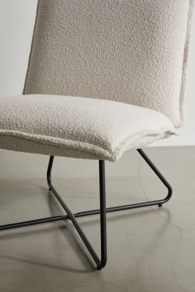 Kendall Fleece Lounge Chair #3