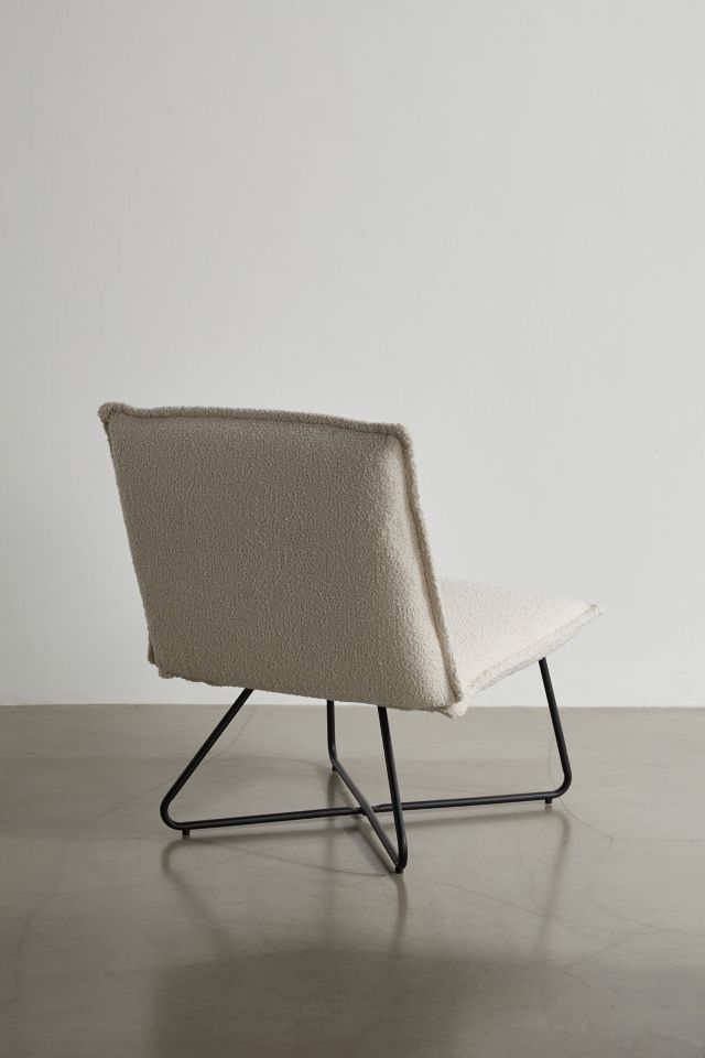 Kendall Fleece Lounge Chair #4