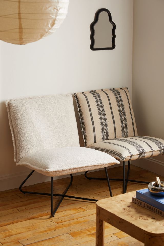 Kendall Fleece Lounge Chair #5