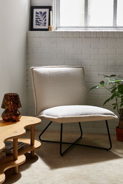 Kendall Fleece Lounge Chair