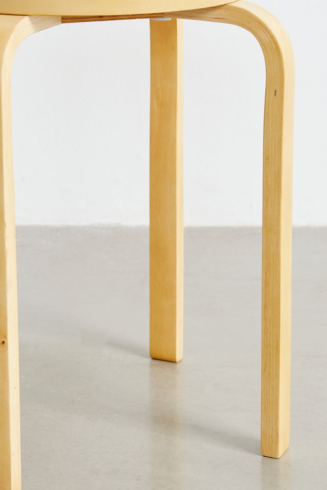 Tommy Wood Stacking Stool - Set Of 4 #4