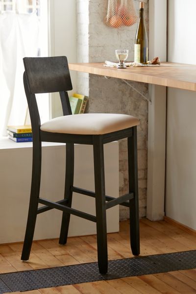 Urban Outfitters Lennox Bar Stool In Black At