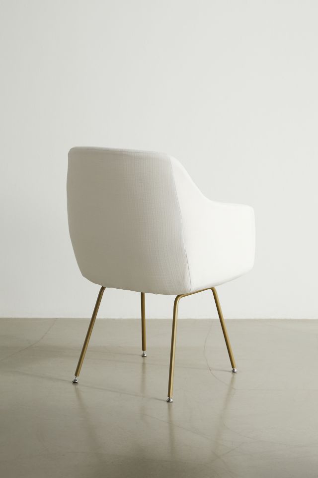 Merritt Woven Upholstered Dining Chair #3