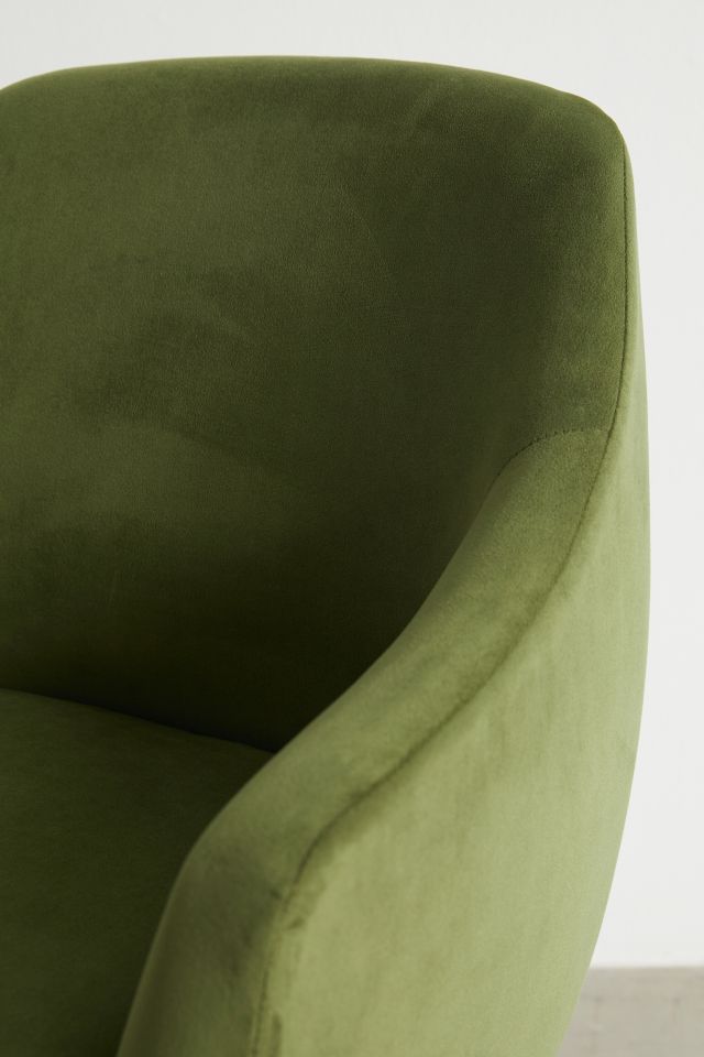 Merritt Upholstered Velvet Dining Chair #4