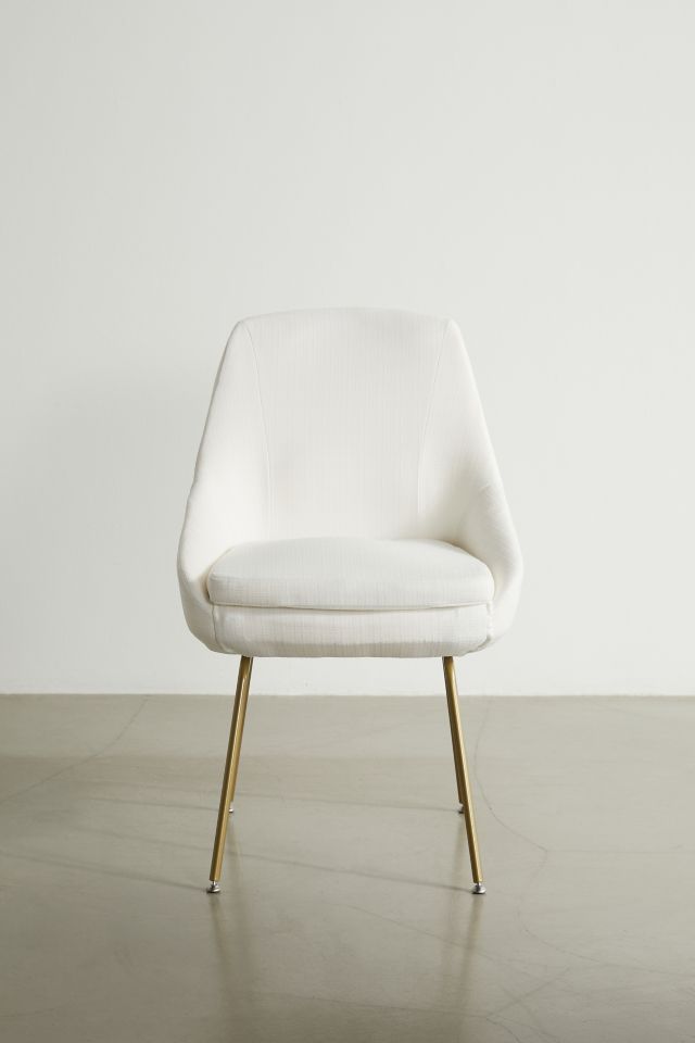 Tilly Woven Upholstered Dining Chair #1
