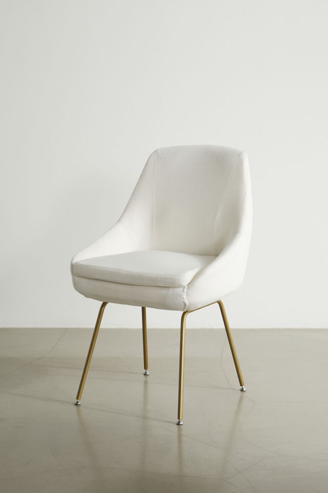 Tilly Woven Upholstered Dining Chair #2