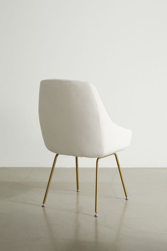 Tilly Woven Upholstered Dining Chair #3