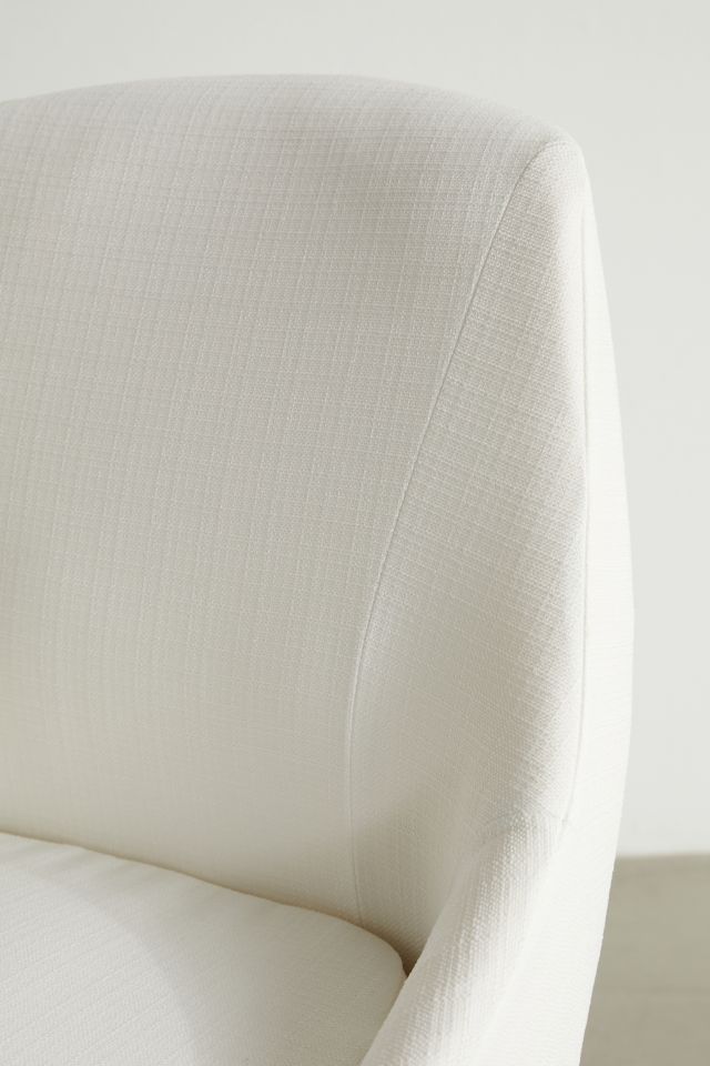 Tilly Woven Upholstered Dining Chair #4