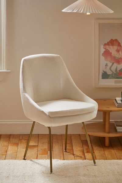 Tilly Woven Upholstered Dining Chair