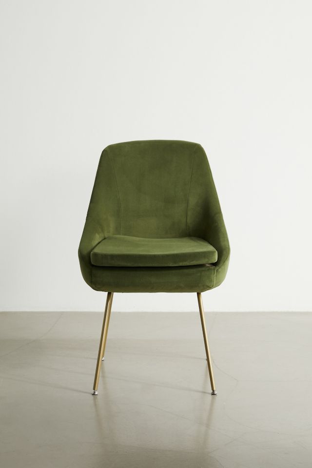 Tilly Upholstered Velvet Dining Chair #1