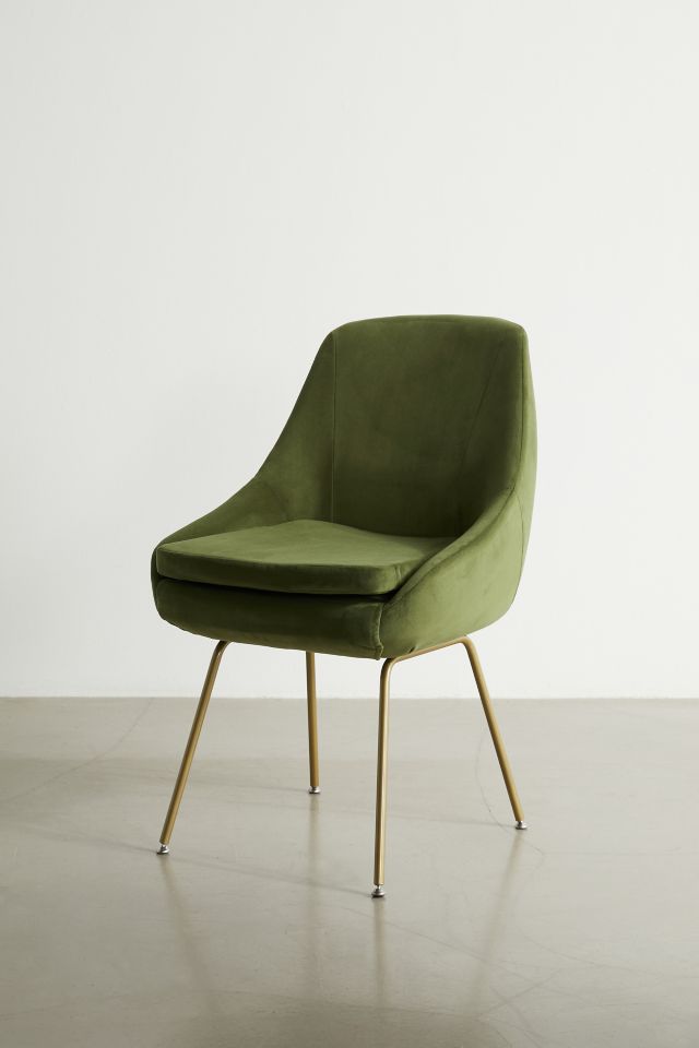 Tilly Upholstered Velvet Dining Chair #2