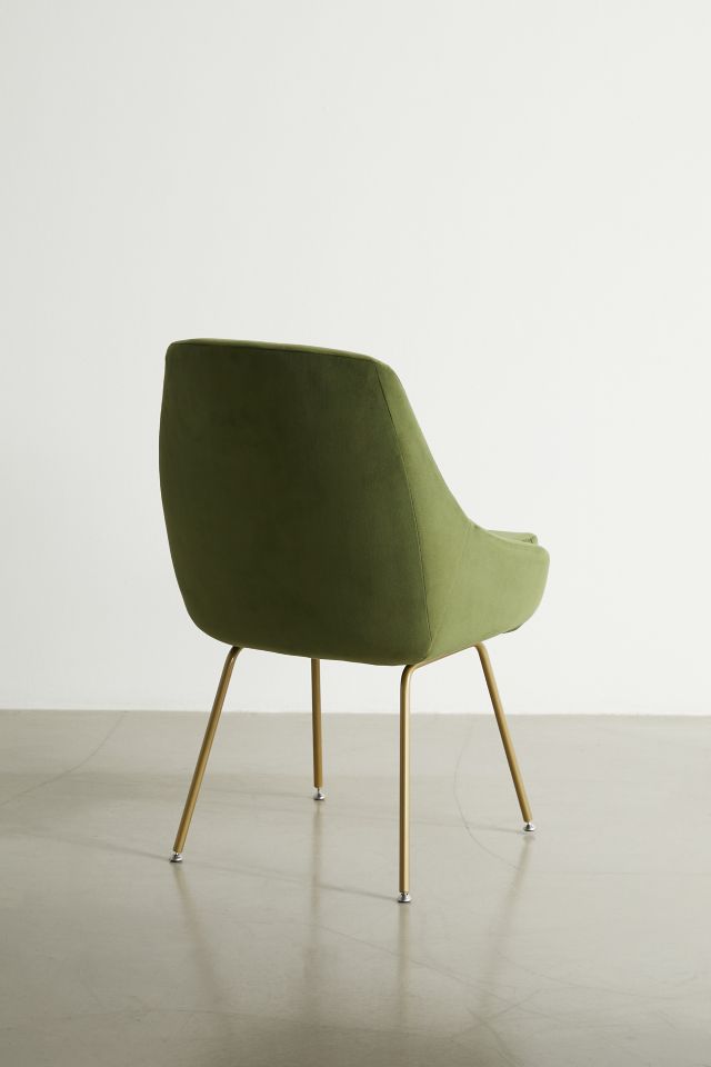 Tilly Upholstered Velvet Dining Chair #3