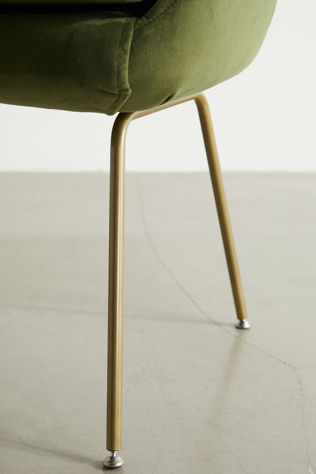 Tilly Upholstered Velvet Dining Chair #5