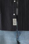 Schott Pinstripe Long Sleeve Oxford Shirt