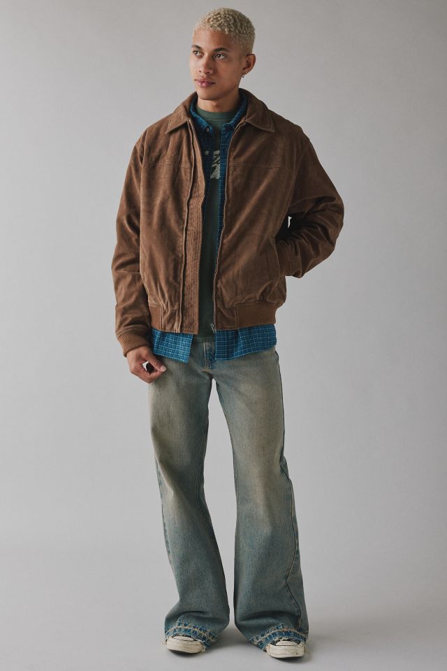BDG Eric Suedette Bomber Jacket #2