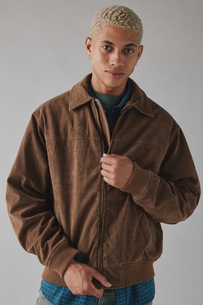 BDG Eric Suedette Bomber Jacket