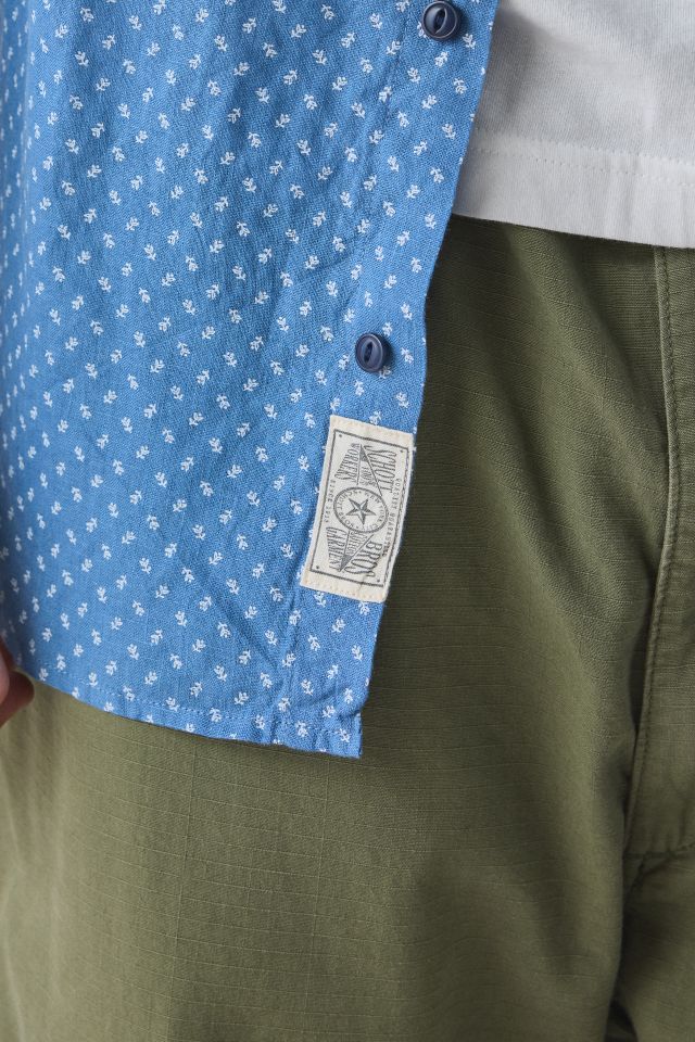 Schott Calico Print Long Sleeve Button-Down Shirt #3