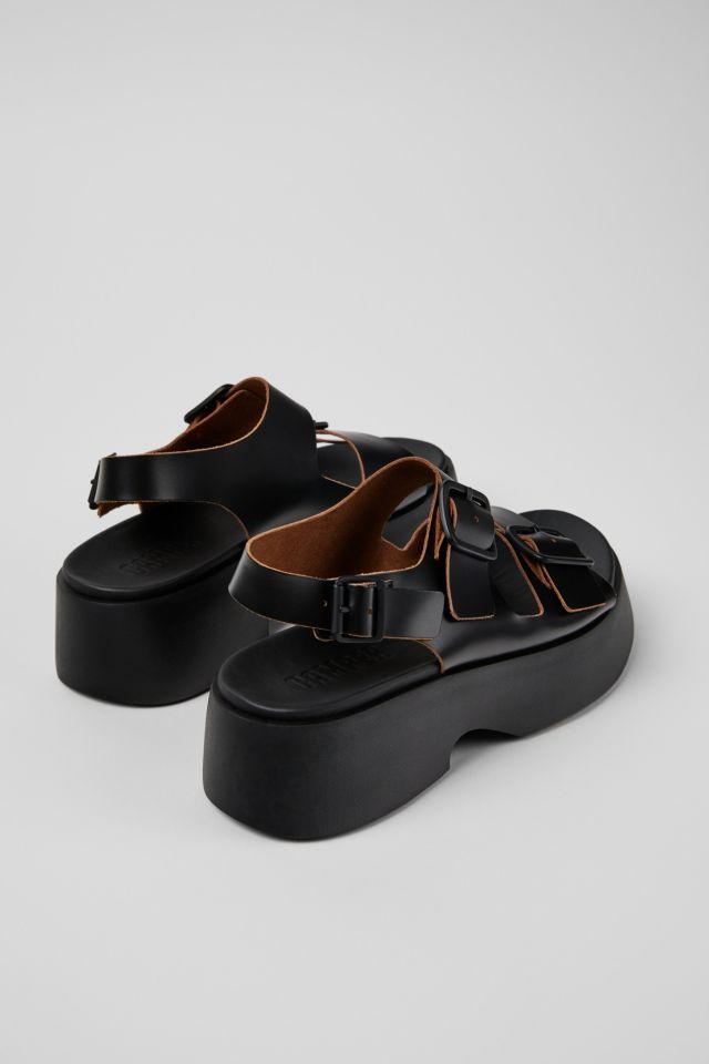 Camper Tasha Buckled Leather Sandal #2