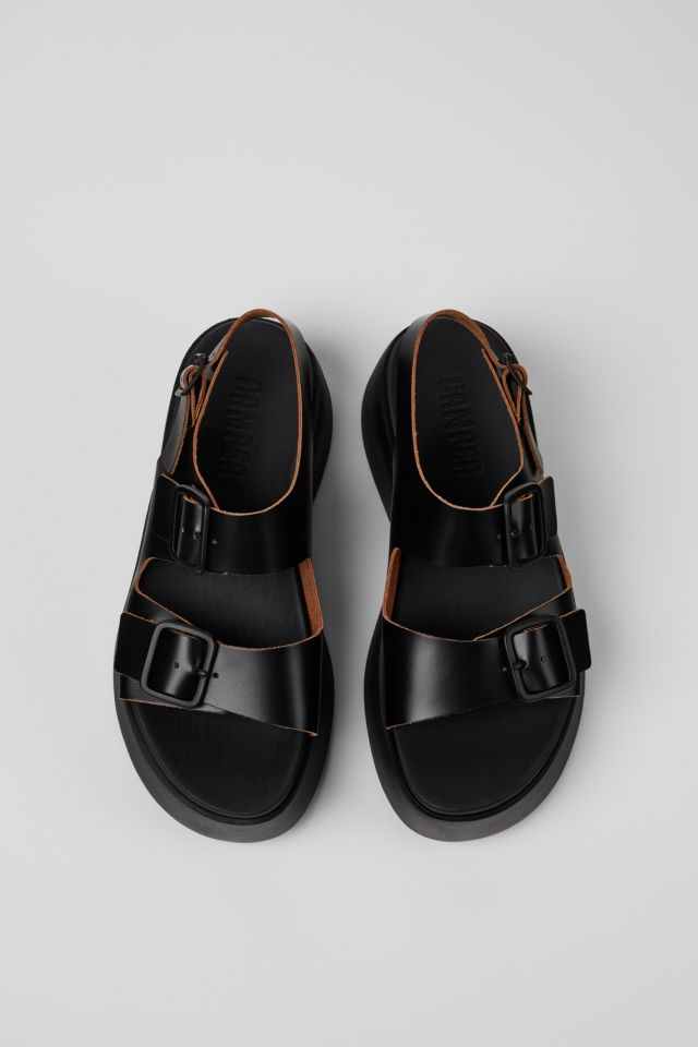Camper Tasha Buckled Leather Sandal #3